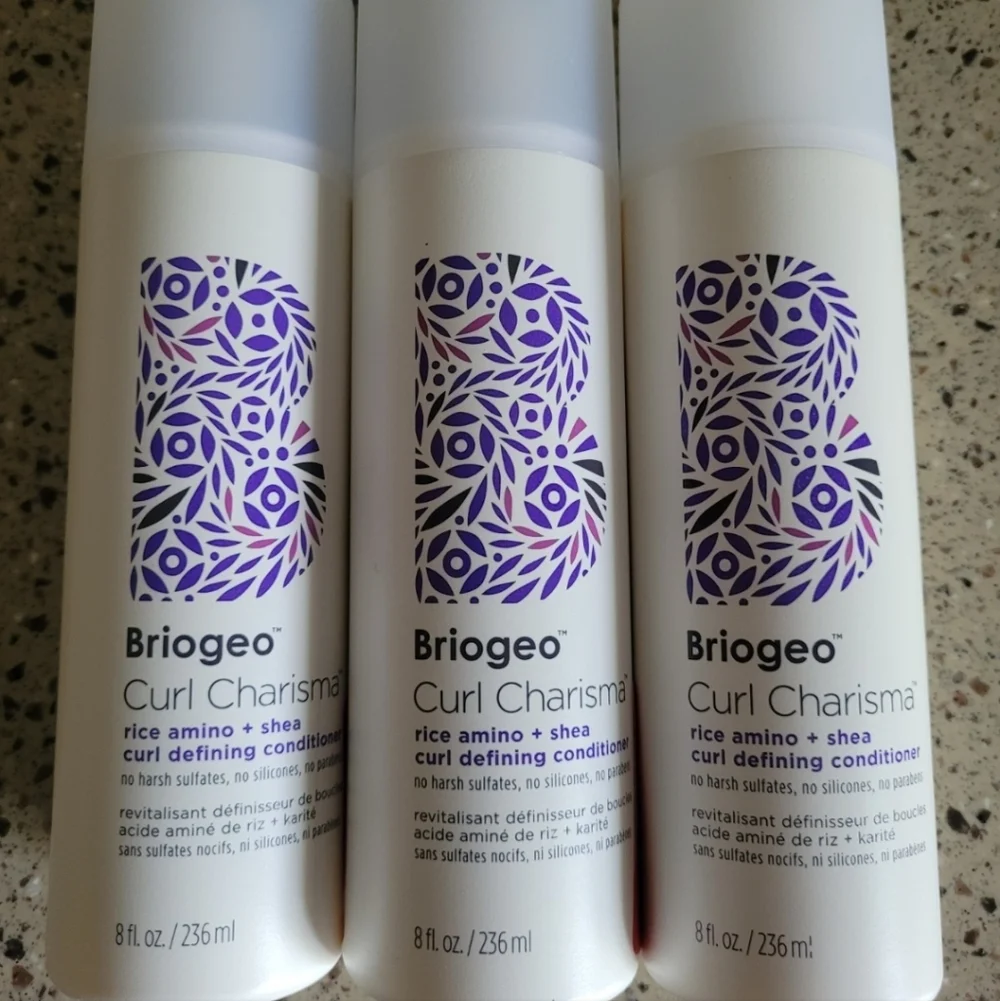 3 Briogeo Curl Charisma Rice Amino + Shea Curl Defining Conditioner Curly Hair